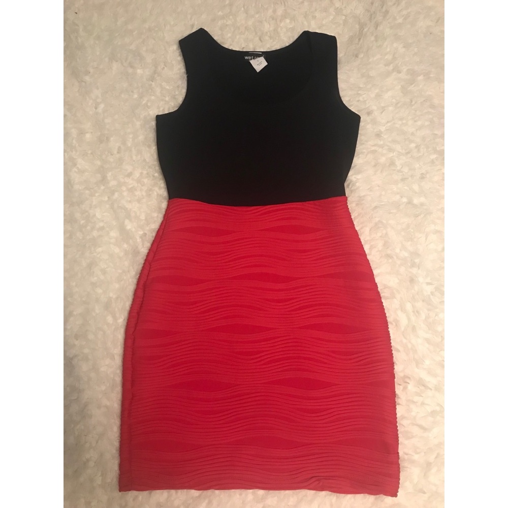 Red & Black Dress ❤️🖤